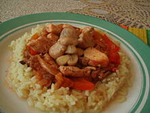 Fot. Dank@, Kurczak na warzywach