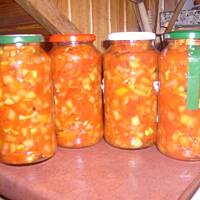 Leczo z cukinii do słoikow na zime