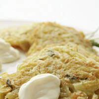 Placki ziemniaczene z tymiankiem