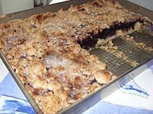 Fot. OwocowaSałateczka, Jagodowe ciasto