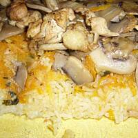 Zapiekanka z warzywami i mięsem drobiowym