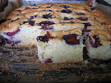 Fot. basilek, Pyszny placek ze śliwkami