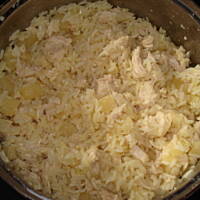 KURCZAK na słodko z ryżem