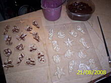 Fot. patysiapysia, czekoladki owoce morza o smaku owoców leśnych