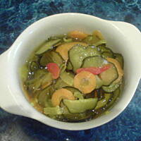 Zimowa sałatka z kurkumą