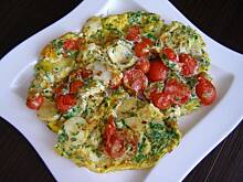 Fot. Bianuś, Omlet gospodarski I - pomidory