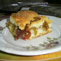 Ciasto kruchotka śliwkowa