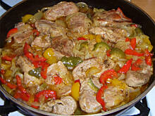 Fot. niebieska-różyczka, Polędwiczki  w pysznym sosie wg mamy Różyczki