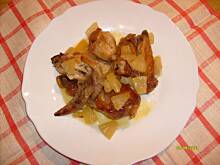 Fot. DorDa, Skrzydełka kurczaka w ananasie