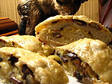 Fot. Majka2, Rolada drożdżowa z grzybami