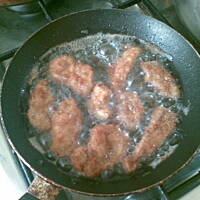 Schabowe paluszki dla Alanka