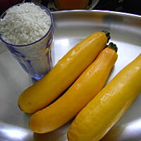 Ryz z cukinia - z piekarnika