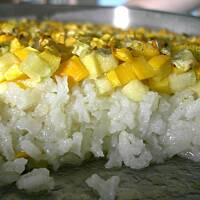 Ryz z cukinia - z piekarnika