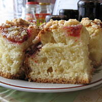 Ciasto drożdżowe ze śliwkami