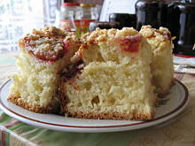 Fot. Mucha, Ciasto drożdżowe ze śliwkami