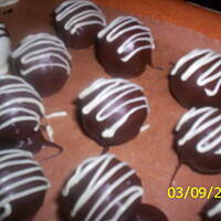 Trufelki z  suszonymi morelami 2