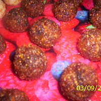 trufelki z suszonymi owocami