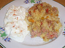 Fot. niebieska-różyczka, Pilaw z mięsem mielonym wg Różyczki  pychota