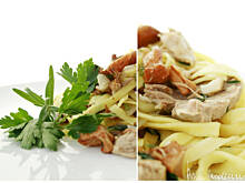 Fot. anay, Tagliatelle z cielęciną i kurkami