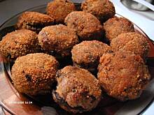 Fot. niedzwiedz30, pieczarki nadziewane mielonym