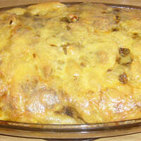 Zapiekanka grzybowa wg Różyczki