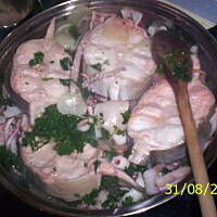 mój przepis na ośmiorniczkę i rybkę