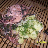 mój przepis na ośmiorniczkę i rybkę