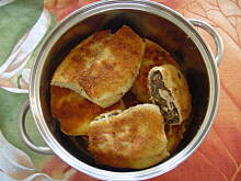 Fot. Szugar, Krokiety z kapustą kiszoną i świeżymi grzybami