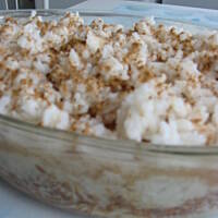 Ryż z jabłkami zapiekany