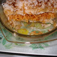 Ryż z jabłkami zapiekany