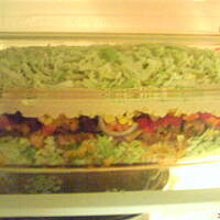 Gyros-ulubiona sałatka warstwowa