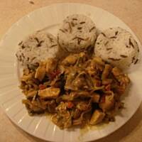 Kurczak curry z warzywami w 5 smakach