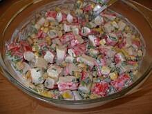 Fot. ola mg, Sałatka SURIMI-łatwa