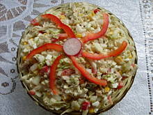 Fot. doti87, Sałatka jesienna z kapusty pekińskiej