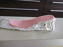 Fot. aloiram, Ozdoby z masy cukrowej - but