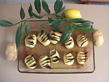 Fot. Madeleine, ziemniaczki zwycięskie z laurem