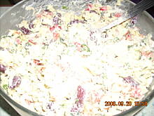 Fot. gogulka, Sałatka z zupek amino i piersi kurczaka-REWELACJA