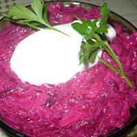 buraczki obiadowe z jogurtem