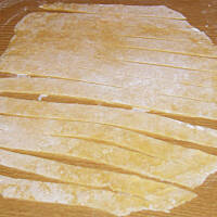 Zupa fasolowa z łazankami wg babci Różyczki