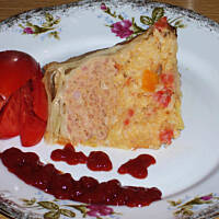 Babka mięsno - kapuściana