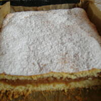 placek półkruchy z jabłkami