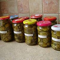 Ogórki - z pieprzem