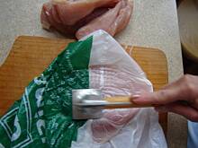 Fot. ania5825, piersi z kurczaka zawijane z serem i szynką