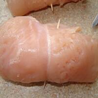 piersi z kurczaka zawijane z serem i szynką