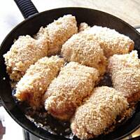 piersi z kurczaka zawijane z serem i szynką