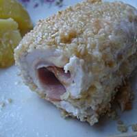 piersi z kurczaka zawijane z serem i szynką