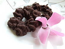 Fot. ilka76, Czekoladowe ciasteczka - kwiatuszki