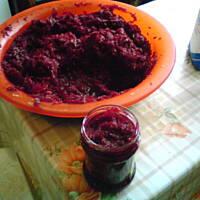 buraczki słodkie  na zimę