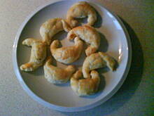 Fot. YoungLady, Rogaliki z ciasta francuskiego