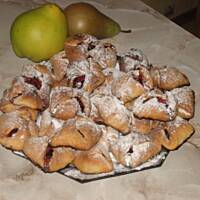 Ciastka półfrancuskie z owocami